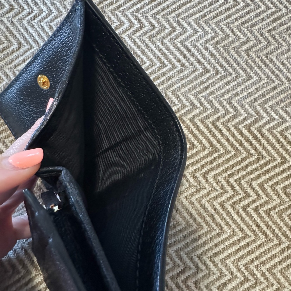 SOLD!!! Gucci Black Ophidia Small Wallet - Picture 5 of 6
